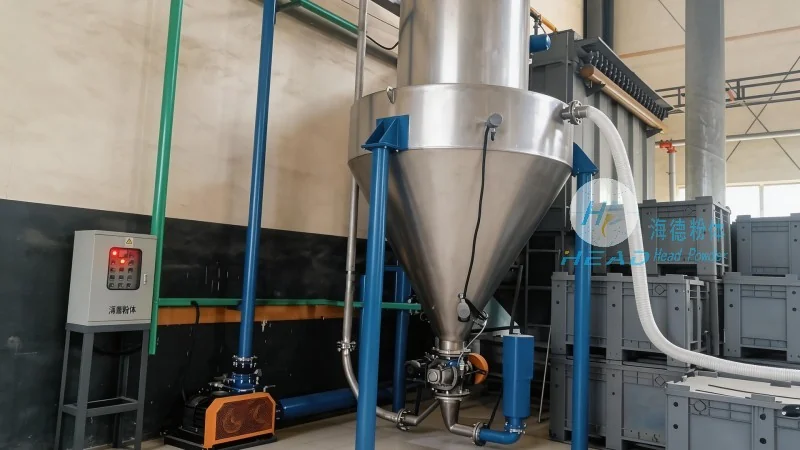 飞灰物料输送系统的运行过程和工作原理