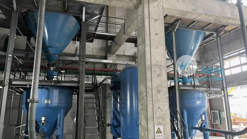 纤维气力输送系统设备的运行过程和工作原理