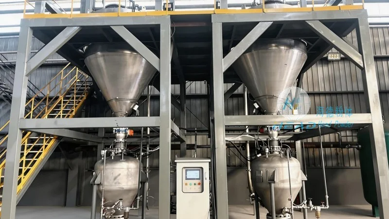 宁夏固原间歇式送料物料输送系统工程案例